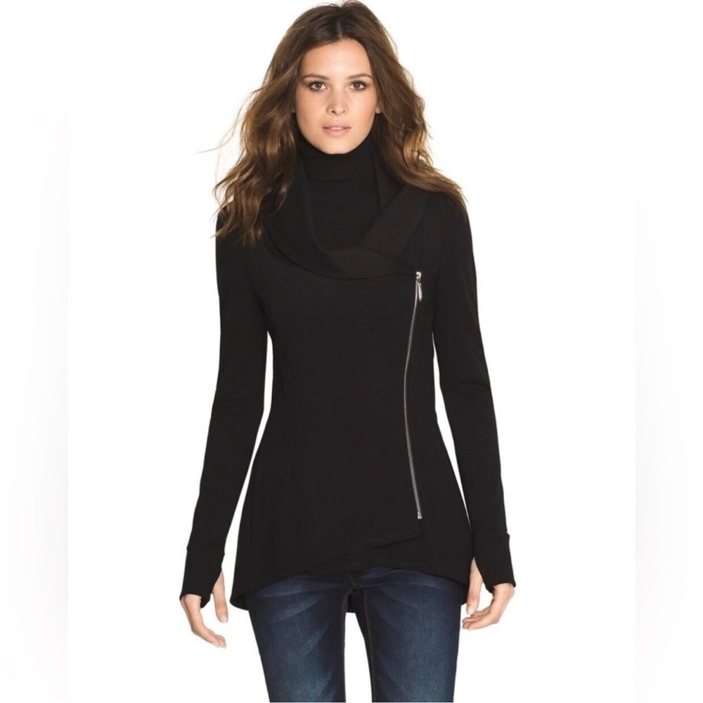 White House Black Market Cowl Neck Jacket